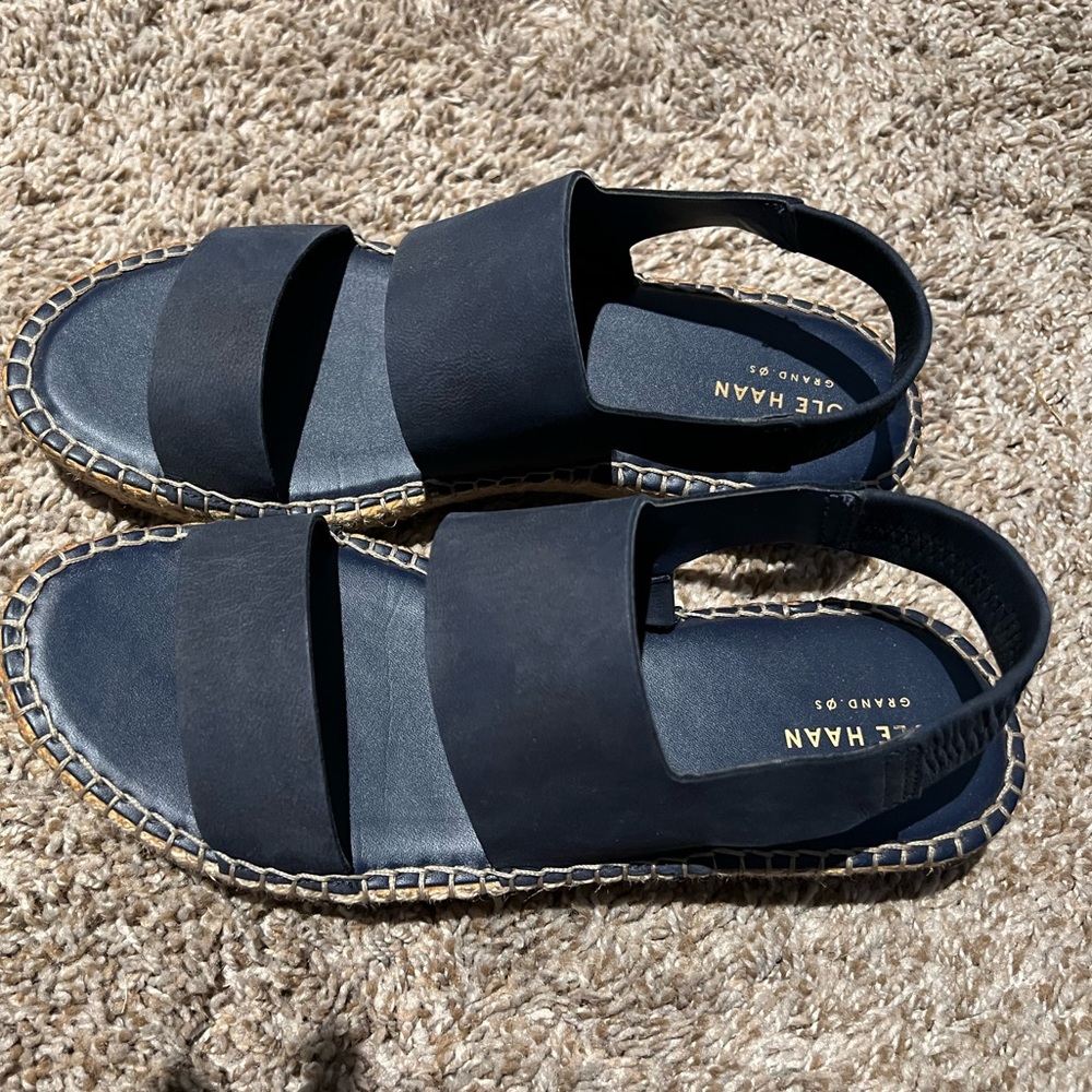 Cole Haan Women’s navy blue sandals